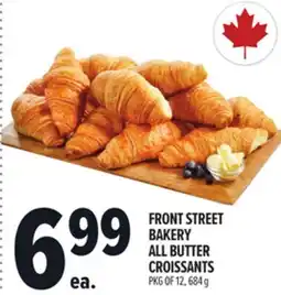 Metro FRONT STREET BAKERY ALL BUTTER CROISSANTS offer
