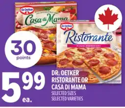 Metro DR. OETKER RISTORANTE OR CASA DI MAMA offer