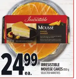 Metro IRRESISTIBLE MOUSSE CAKES offer