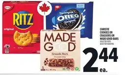 Metro CHRISTIE COOKIES OR CRACKERS OR MADE GOOD BARS offer
