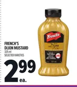 Metro FRENCH'S DIJON MUSTARD offer