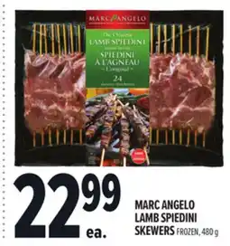 Metro MARC ANGELO LAMB SPIEDINI SKEWERS offer