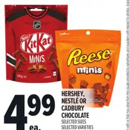 Metro HERSHEY, NESTLÉ OR CADBURY CHOCOLATE offer