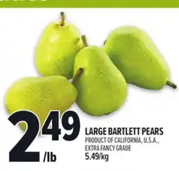 Metro LARGE BARTLETT PEARS offer