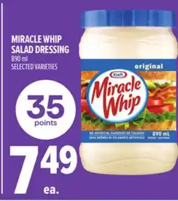 Metro MIRACLE WHIP SALAD DRESSING offer