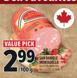 Metro SAN DANIELE MORTADELLA offer