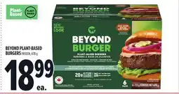 Metro BEYOND PLANT-BASED BURGERS offer