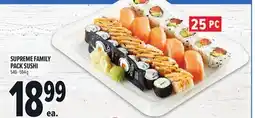 Metro SUPREME FAMILY PACK SUSHI offer