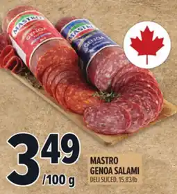 Metro MASTRO GENOA SALAMI offer