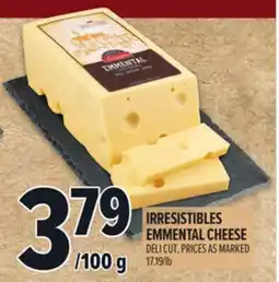 Metro IRRESISTIBLES EMMENTAL CHEESE offer