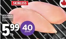 Metro FRESH SKINLESS CHICKEN BREAST offer