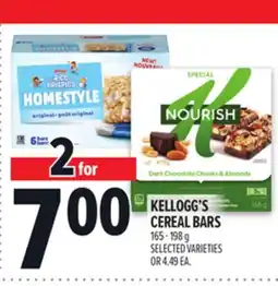 Metro KELLOGG'S CEREAL BARS offer