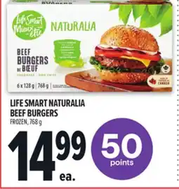 Metro LIFE SMART NATURALIA BEEF BURGERS offer