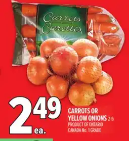 Metro CARROTS OR YELLOW ONIONS offer