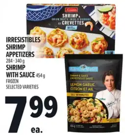 Metro IRRESISTIBLES SHRIMP APPETIZERS offer