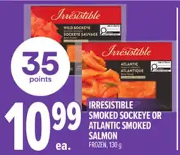 Metro IRRESISTIBLE SMOKED SOCKEYE OR ATLANTIC SMOKED SALMON offer