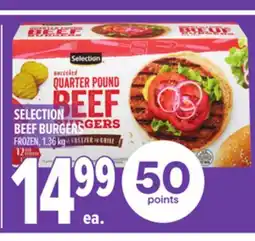 Metro SELECTION BEEF BURGERS offer