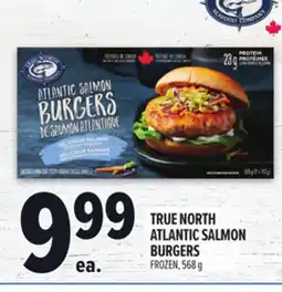 Metro TRUE NORTH ATLANTIC SALMON BURGERS offer