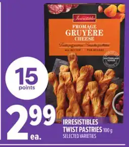 Metro IRRESISTIBLES TWIST PASTRIES offer