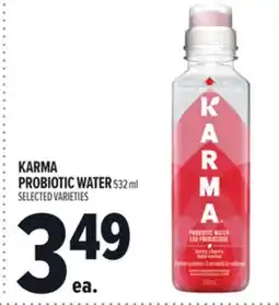 Metro KARMA PROBIOTIC WATER offer