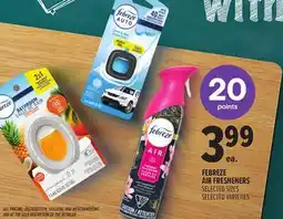Metro FEBREZE AIR FRESHENERS offer