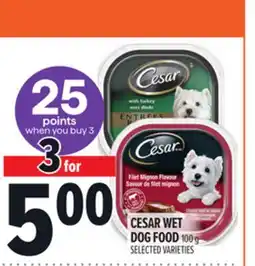 Metro CESAR WET DOG FOOD offer