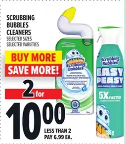 Metro SCRUBBING BUBBLES CLEANERS offer