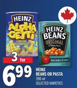 Metro HEINZ BEANS OR PASTA offer