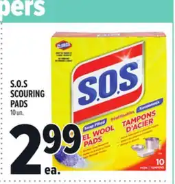 Metro S.O.S SCOURING PADS offer