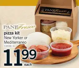 Fortinos PIZZA KIT offer