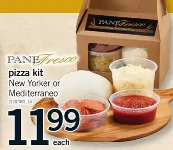 Fortinos PIZZA KIT offer