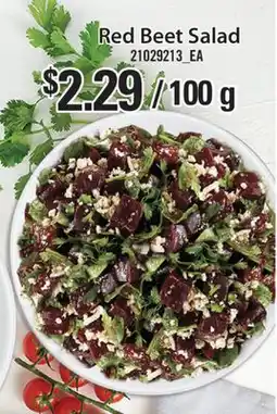 Fortinos RED BEET SALAD offer