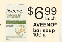Fortinos AVEENO BAR SOAP, 100 g offer