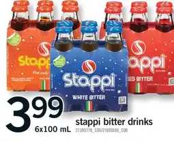 Fortinos STAPPI BITTER DRINKS, 6X100 ML offer