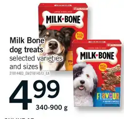 Fortinos MILK BONE DOG TREATS, 340-900 g offer