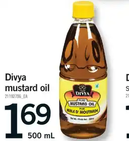 Fortinos DIVYA MUSTARD OIL, 500 ML offer