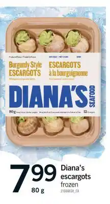 Fortinos DIANA'S ESCARGOTS, 80 G offer