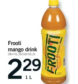 Fortinos FROOTI MANGO DRINK, 1 L offer