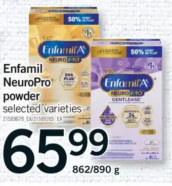 Fortinos ENFAMIL NEUROPRO POWDER, 42-192 G offer
