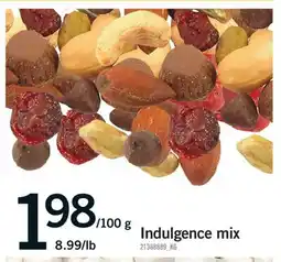 Fortinos INDULGENCE MIX offer