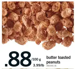 Fortinos BUTTER TOASTED PEANUTS offer