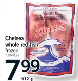 Fortinos CHELSEA WHOLE RED FISH, 612 G offer