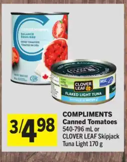 Foodland COMPLIMENTS Canned Tomatoes offer