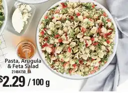 Fortinos PASTA, ARUGULA & FETA SALAD offer
