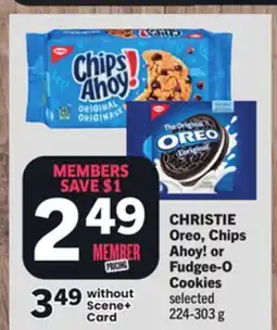 Foodland CHRISTIE Oreo, Chips Ahoy! or Fudgee-O Cookies offer