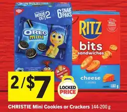 Foodland CHRISTIE Mini Cookies or Crackers offer
