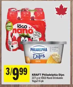 Foodland KRAFT Philadelphia Dips offer