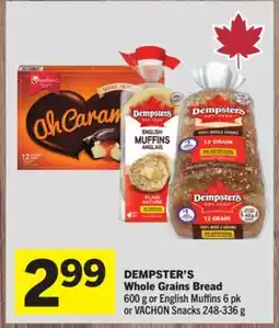 Foodland DEMPSTER'S Whole Grains Bread offer