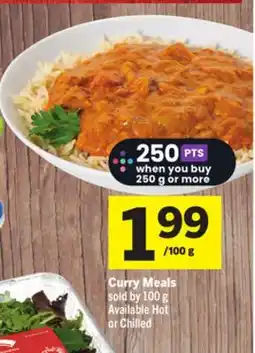 Foodland Curry Meals offer