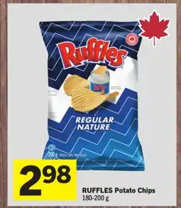 Foodland RUFFLES Potato Chips offer